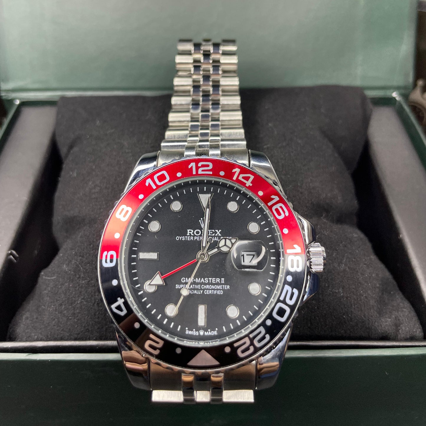 Rolex GMT Master Pepsi Red & Black Edition