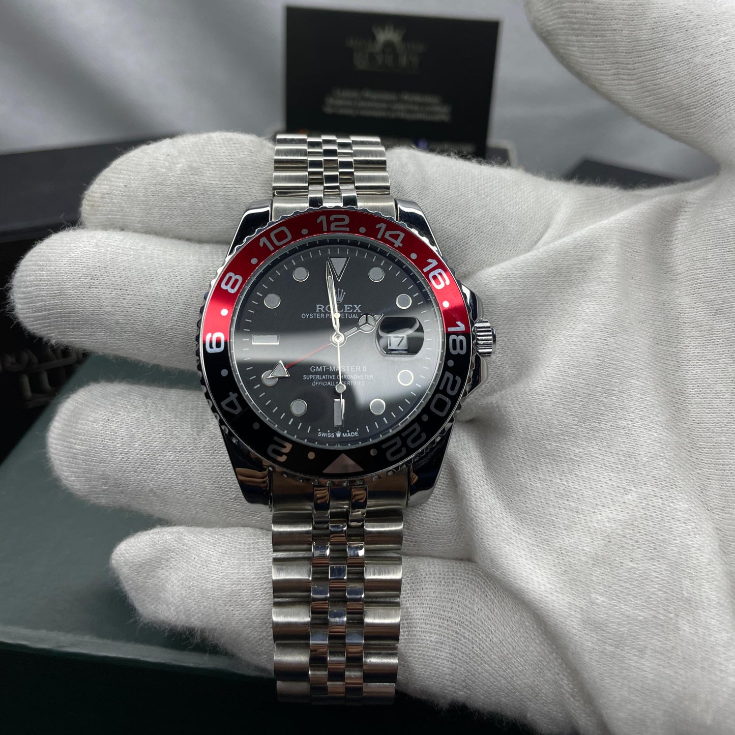 Rolex GMT Master Pepsi Red & Black Edition