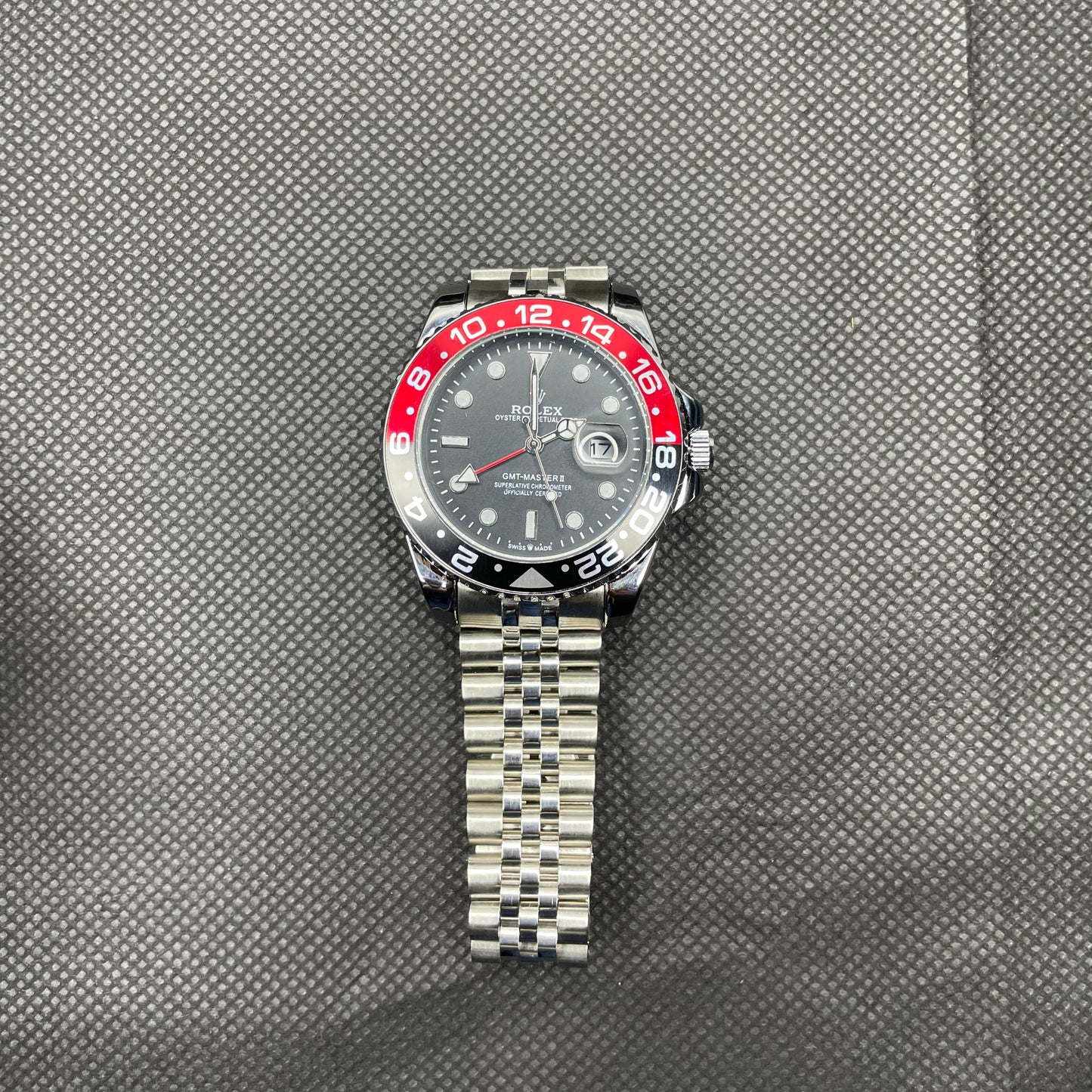 Rolex GMT Master Pepsi Red & Black Edition