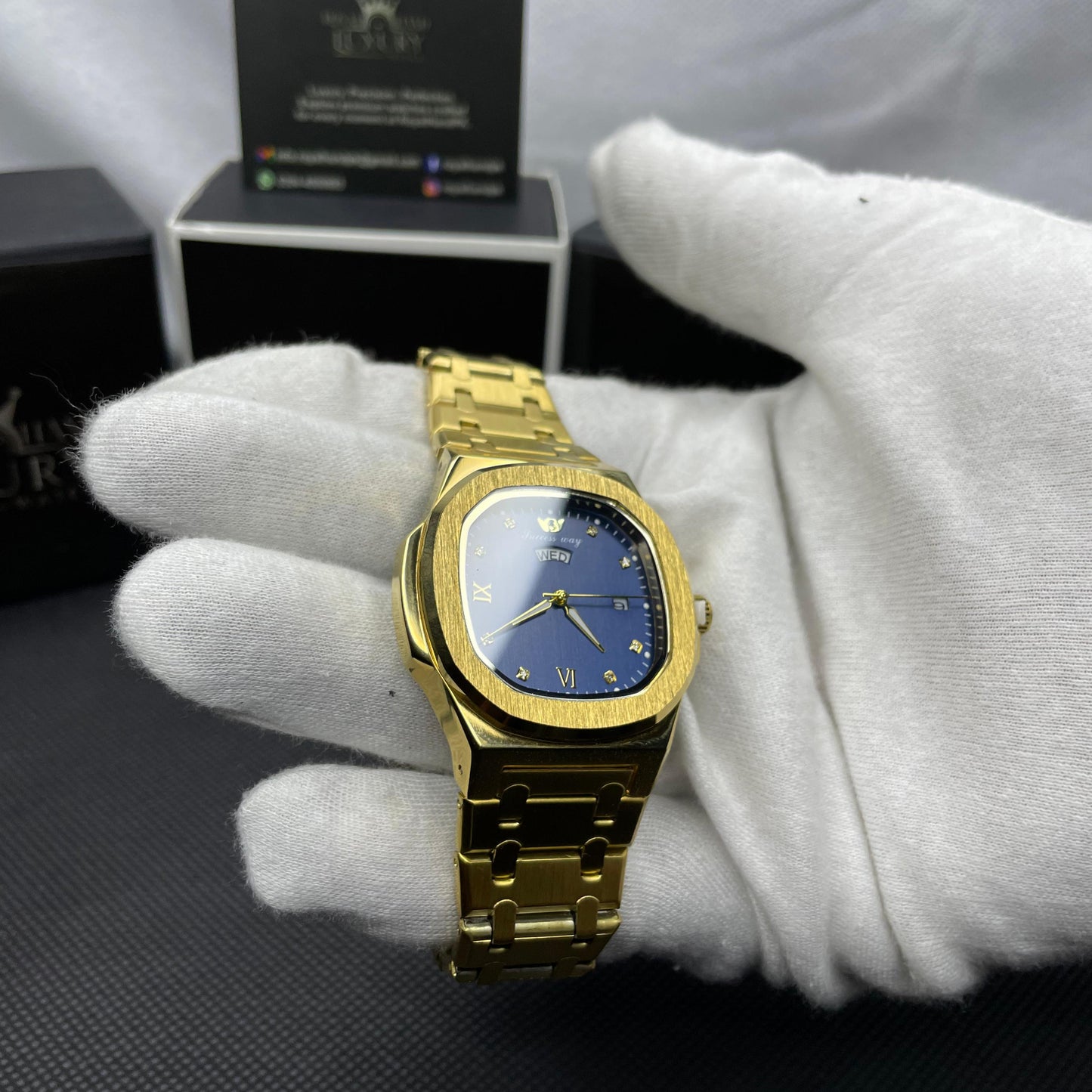 SuccessWay™ Gold Luxe Watch