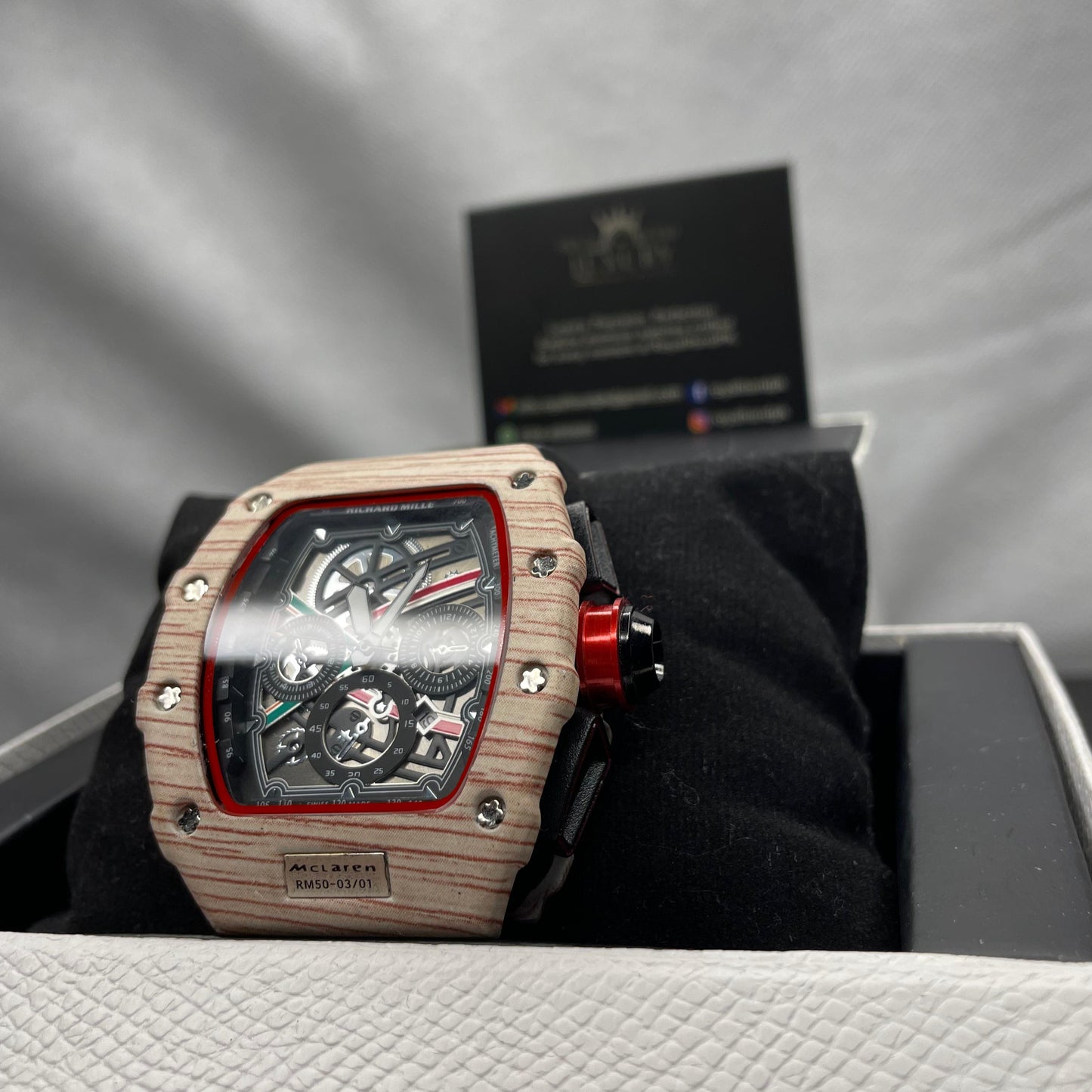 Richard Mille McLaren Inspired Chronograph | McLaren Racing Watch