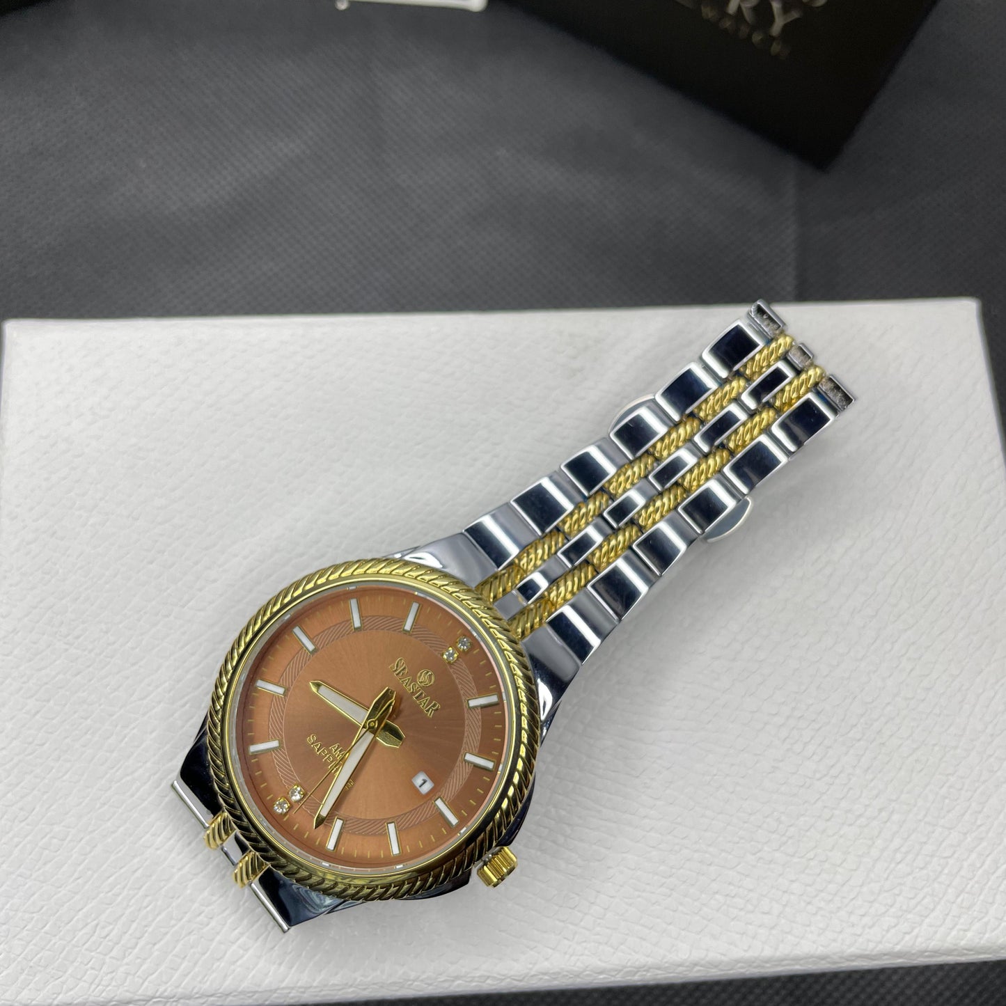 Seastar Luxe™ Silver & Gold-Tone Premium Watch