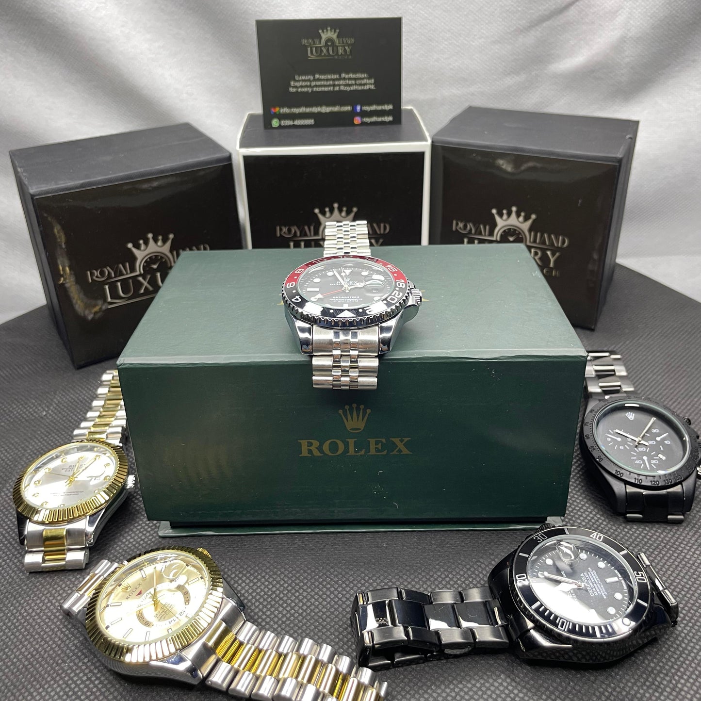 Rolex GMT Master Pepsi Red & Black Edition